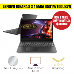 [Mới 100% Full Box] Laptop Lenovo IdeaPad 3 15ADA05 81W100USVN - AMD Ryzen 3