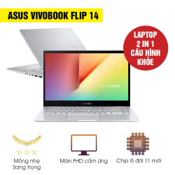 [New 100%] Laptop Asus VivoBook Flip 14 TP470EA EC347W- Intel Core i5