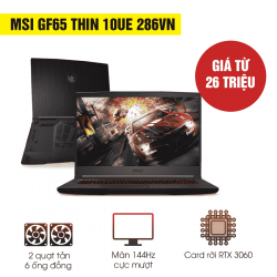 Laptop Cũ MSI GF65 Thin 10UE - Intel Core i5-10500H | RTX 3060 | 15.6 inch Full HD