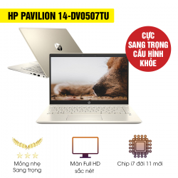 [Mới 100% Full Box] Laptop HP Pavilion 14-dv0507TU 46L76PA - Intel Core i7