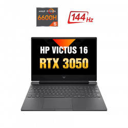 [New 100%] Laptop HP VICTUS 16-e1107AX 7C140PA - AMD Ryzen 5 - 6600H | 8GB | RTX 3050 4GB | 16.1 Inch Full HD 144hz