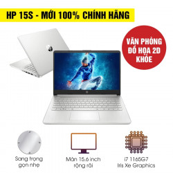 [Mới 100% Full box] Laptop HP 15s-fq2558TU 46M26PA - Intel Core i7