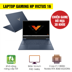 [Mới 100% Full box] Laptop HP VICTUS 16 2021 d0197TX 4R0T9PA - Intel Core i7 11800H RTX 3060