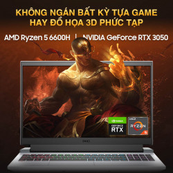 Laptop Cũ Dell Gaming G15 5525 - AMD Ryzen 5  6600H | RTX 3050 4GB | 15.6 Inch Full HD