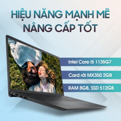 [New 100%] Laptop Dell Vostro 15 3510-R1625B - Intel Core i5-1135G7 | Nvidia MX350 | 15.6 inch Full HD