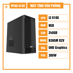 Máy Tính Để Bàn Văn Phòng S88 VPGA-9102 (Intel Core i3 9100)