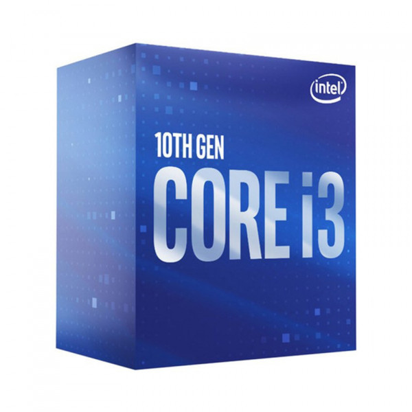 CPU Intel Core i3 10100 (3.6GHz turbo up to 4.3Ghz, 4 nhân 8 luồng, 6MB Cache, 65W) - Socket Intel LGA  1200