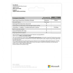 Bộ phần mềm bản quyền Microsoft Office Home and Business 2019 English APAC EM Medialess P6 (T5D-03302)
