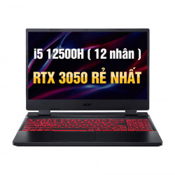 [New Outlet] Laptop Acer Nitro 5 AN515-58-525P - Intel Core i5-12500H | Nvidia RTX 3050 | 15.6 Inch Full HD 144Hz