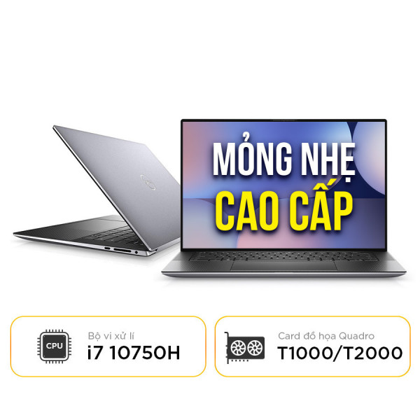 Laptop Cũ Dell Precision 5550 - Intel Core i7-10750H / Xeon | T1000 | 16GB | 15 inch Full HD+ /  4K