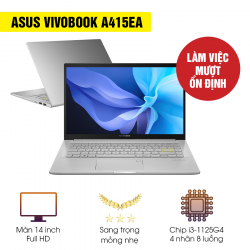 [New 100%] Laptop Asus Vivobook A14 A415EA-EB1750W - Intel Core i3