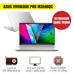 [New 100%] Laptop Asus Vivobook Pro M3500QC-L1388W - AMD Ryzen 5