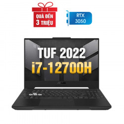 [New 100%] Laptop Gaming Asus TUF 2022 F15 FX507ZC-HN124W - Intel Core i7 12700H | RTX 3050 | 8GB DDR5