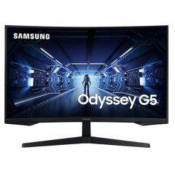 Màn hình Samsung 32 Inch Odyssey G5 LC32G55TQWEXXV (32Inch/2K/1ms/144Hz/VA/Cong) Mới
