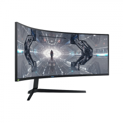 Màn hình Samsung 49 Inch Odyssey G9 LC49G95TSSEXXV (49 inch/DualQHD/240Hz/420nits/HDMI+DP+USB+Audio/G-Sync/Cong) Mới