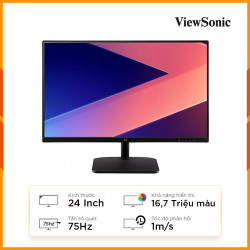 Màn hình Viewsonic 23.8 inch VA2432-H (23.8 inch/FHD/IPS/75Hz/5ms/250 nits/HDMI+VGA)