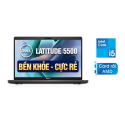 Laptop Cũ Dell Latitude 5500 - Intel Core i7-8560U | 15.6 inch Full HD