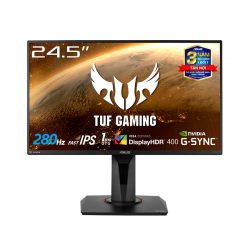 Màn hình Asus TUF 24.5 inch  Gaming VG259QM (24.5 inch/FHD/Fast IPS/280Hz/1ms/400 nits/HDMI+DP/GSync)