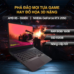[New 100%] Lenovo Ideapad Gaming 3 15ACH6 82K2027QVN - AMD Ryzen 5 5500H | RTX 2050 | 15.6 Inch FHD 144Hz