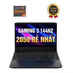[New 100%] Lenovo Ideapad Gaming 3 15ACH6 82K2027QVN - AMD Ryzen 5 5500H | RTX 2050 | 15.6 Inch FHD 144Hz