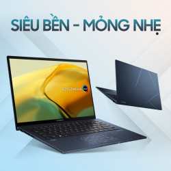 [New 100%] Laptop Asus Zenbook Q409ZA-90NB0WC1 (2022) - Intel Core i5 1240P | Màn Oled 100% DCI-P3