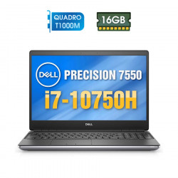 Laptop Cũ Dell Precision 7550 - Intel Core i7 10750H | Quadro T1000M