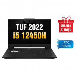 [New 100%] Laptop ASUS TUF Dash F15  FX517ZE-HN045W (2022) - Intel Core i5 12450H | RTX 3050Ti | RAM 8GB DDR5