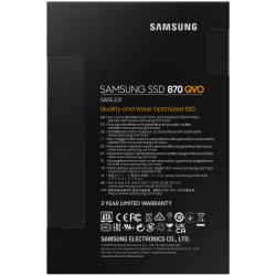 Ổ cứng SSD 2.5 1TB Samsung 870 QVO MZ-77Q1T0BW - Hàng Chính Hãng