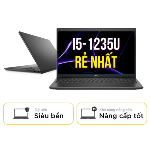 [New 100%] Laptop Dell Inspiron 3520 GJ8W7 - Intel Core i5-1235U | 15.6 Inch Full HD Touch