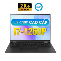 [New Outlet] Laptop LG Gram 2 in 1 16T90Q-K.AAC7U1 - Intel Core i7 - 1260P | 16 Inch 2K WQXGA