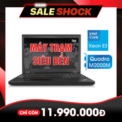 Laptop Workstation Cũ ThinkPad P50 - Intel Xeon E3 | Nvidia M2000M - Flash Sale