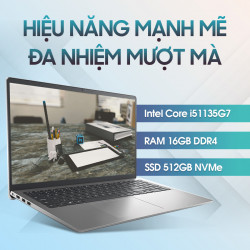 [New 100%] Laptop Dell Inspiron 15 3511 R1605S - Intel Core i5 - 1135G7 | 15.6 Inch Full HD