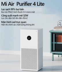 [New 100%] Máy Lọc Không Khí Xiaomi Air Purifier 4 Pro BHR5056EU