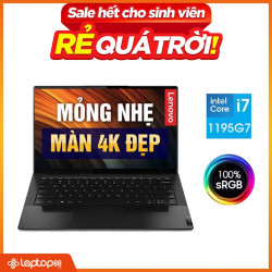 [New Outlet] Laptop Lenovo Ideapad Slim 9i 14ITL5 82D2000QUS | Intel Core i7-1195G7 | 16GB | 14 inch 4K IPS 500nits 90% DCI-P3