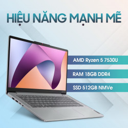 [New 100%] Laptop Lenovo IdeaPad Slim 5 Light 14ABR8 82XS0006VN  | AMD Ryzen 5-7530U | 14 inch Full HD 100% sRGB