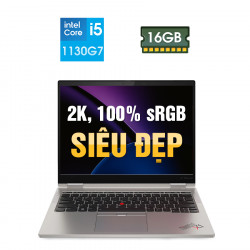 [Mới 100%] Lenovo ThinkPad X1 Titanium Yoga Gen 1 2 in 1 20QA00A8US | i5-1130G7 | 16GB | 13 inch 2K 100% sRGB (kèm bút)
