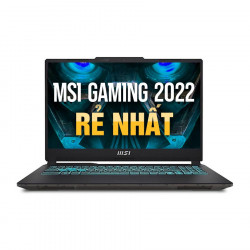 [New 100%] Laptop MSI Cyborg 15 A12UCX-281VN - Intel Core i5-12450H | RTX 2050 | 15.6 inch Full HD 144Hz