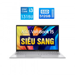 [New 100%] Laptop Asus Vivobook 15 X1504VA-NJ069W | Intel Core i3-1315U | 512GB | 15.6 inch Full HD