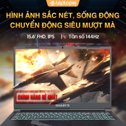 [New 100%] Laptop Gaming Gigabyte G5 MF E2VN333SH - Intel Core i5-12500H | RTX 4050 | 15.6 inch Full HD 144Hz