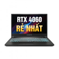 [New 100%] Laptop Gaming Gigabyte G5 KF-E3VN333SH - Intel Core i5-12500H | RTX 4060 8GB | 15.6 inch FHD 144Hz