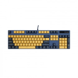 [New 100%] Bàn phím có dây RAPOO V500 Pro White Blue | Yellow Blue (19859 | 19883) Mới (Bàn phím cơ)