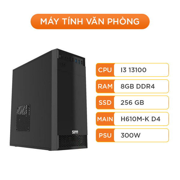 [New 100%] Máy tính để bàn văn phòng Core i3-13100