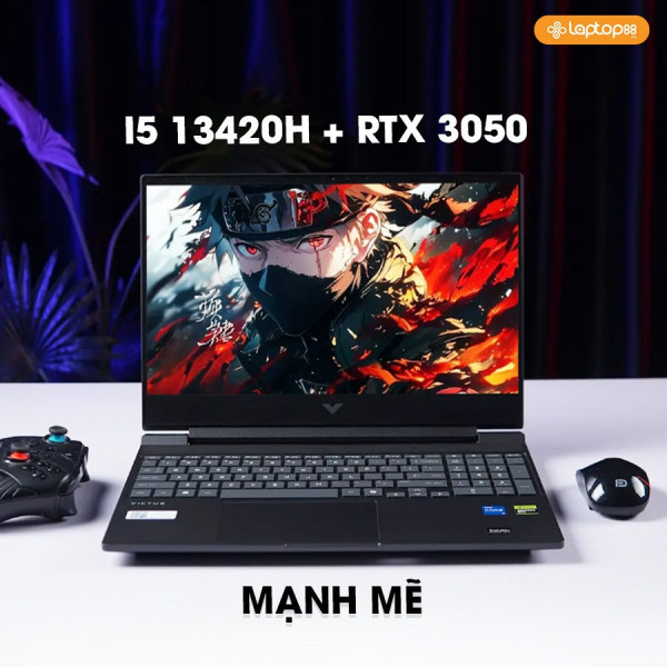 [New 100%] Laptop HP Victus 15 - FA2731TX B85LNPA - Intel Core i5-13420H | RTX 3050 6GB | 15.6 Inch Full HD 144Hz