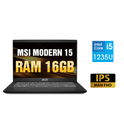 [New 100%] Laptop MSI Modern 15 B12M 628VN - Intel i5-1235U | 16GB | 15.6 inch Full HD 