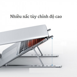 [New 100%] Giá Đỡ Laptop Nhôm 6 Nấc Điều Chỉnh