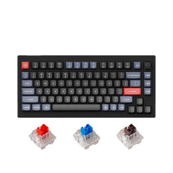 [New 100%] Bàn phím máy tính Keychron V1 Full Assembled Knob LED RGB HotSwap (Bàn phím cơ )