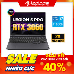 Lenovo Cũ Legion 5 Pro Y9000P 82JD0007CD - Intel Core i7-11800H | 16GB | RTX 3060 | 16 inch 2K 100% sRGB 165Hz