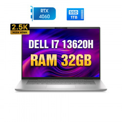 Dell Inspiron 16 Plus 7630 - Intel Core I7 13620H | 32GB | 1TB | RTX 4060 | 16 Inch 2.5K