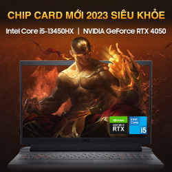 [New 100%] Laptop Dell Gaming G15 5530 R1526B - Intel Core i5-13450HX | RTX 4050 | 15.6 inch Full HD 165Hz 100% sRGB