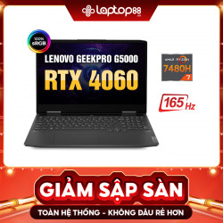 [Mới 100%] Lenovo Geekpro G5000 APH8 82XT0086CD - AMD R7-7840H | 16GB | RTX 4060 | 15.6 inch WQHD 165Hz